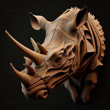 3D model Rhinoptilus (STL)